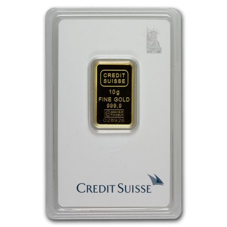 Credit Suisse Lingote 10 gramos Oro Puro .9999 - Image 3