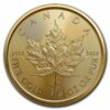 2023 Maple Leaf 1/4 onza oro puro .9999 24 kilates.