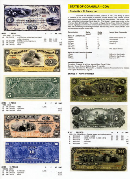 Mexican Paper Money Edición 2010.