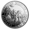 Somalia 2017 Elefante Africano 1 oz. plata pura .999