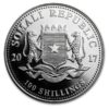Somalia 2017 Elefante Africano 1 oz. plata pura .999 - Image 2