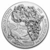Ruanda 2023 Cocodrilo del Nilo 1 oz. PLATA PURA.