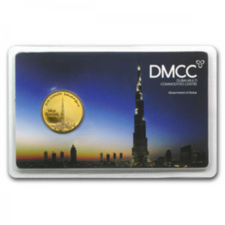 DUBAI 1/10 OZ. ORO .9999 BURJ KHALIFA - Image 3