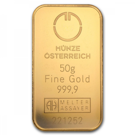 LINGOTE 50 GRAMOS ORO PURO .9999 - Image 3