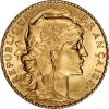 1899 - 1914 Francia 20 Francos Gallo de Oro - Image 2