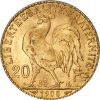 1899 - 1914 Francia 20 Francos Gallo de Oro