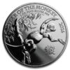 Gran Bretaña 2016 Año del Mono, 1 oz. plata pura .999
