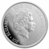 Nieu 2022 Depredadores: León vs Hienas 1 oz. plata pura .999 - Image 2