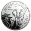 Somalia 2015 Elefante Africano 1 oz. plata pura .999