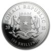 Somalia 2015 Elefante Africano 1 oz. plata pura .999 - Image 2