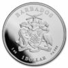 2022 Barbados, Caballito de Mar 1 oz. plata pura .999 - Image 2