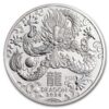 2024 Año del Dragón 1 oz. Plata .9999 en cápsula original.